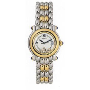 Preowned Chopard Happy Sport White Dial Watch