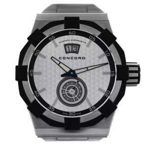 Preowned Concord Chronometer Automatic Silver Dial Watch C1 01.5.14.1002