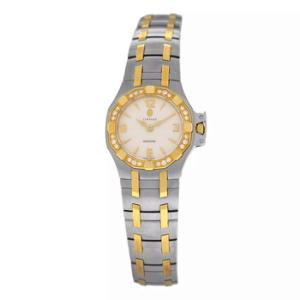 Preowned Concord Concord Saratoga Quartz Diamond White Dial Watch 16.25.1833S