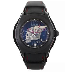 Preowned Corum Bubble Night Flyer Automatic Black Dial Watch 082.150.45