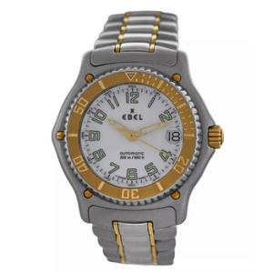 Preowned Ebel Discovery Automatic White Dial Watch E1080341