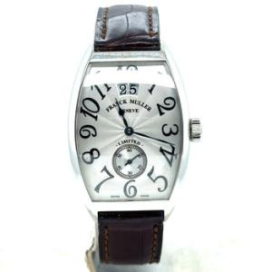 Preowned Franck Muller Cintree Curvex Automatic Silver Dial Watch 2851 S6