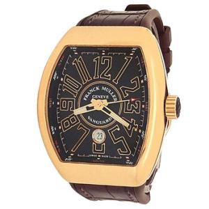 Preowned Franck Muller Vanguard Automatic Black Dial Watch V 45 SC DT