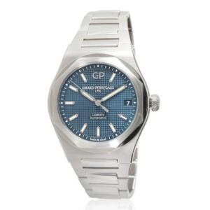 Preowned Girard Perregaux Laureto Automatic Blue Dial Watch 810101143111A