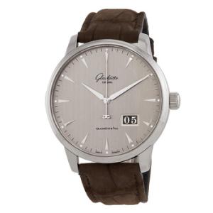 Preowned Glashutte Original Senator Excellence Panorama Date Automatic Silver Dial Watch