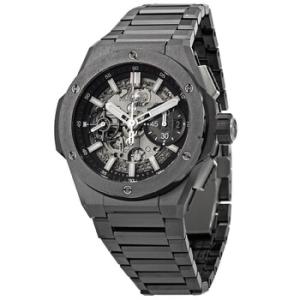 Preowned Hublot Big Bang Integral Chronograph Skeleton Dial Watch 451.cx.1170.cx