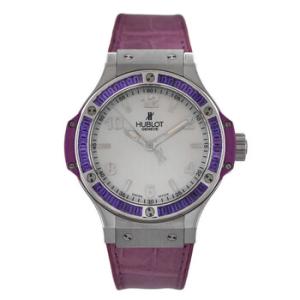 Preowned Hublot Big Bang Mother of Pearl Dial Watch 361.SV.6010.LR.1905