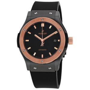 Preowned Hublot Classic Fusion Automatic Black Dial Watch 542.CO.1181.RX