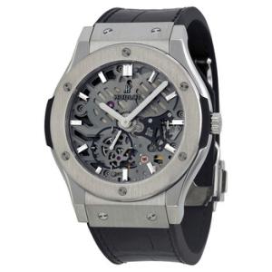 Preowned Hublot Classic Fusion Skeleton Dial Watch 545.NX.0170.LR
