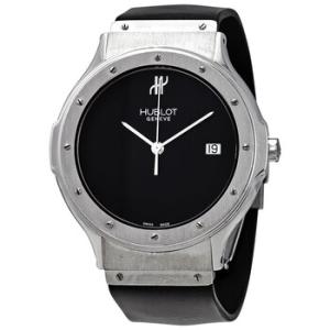 Preowned Hublot MDM Classic Quartz Black Dial Watch