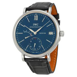 Preowned IWC Portofino Hand Wind Blue Dial Watch IW510106