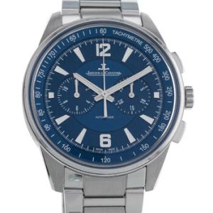 Preowned JaegerLeCoultre Polaris Chronograph Automatic Blue Dial Watch Q9028180