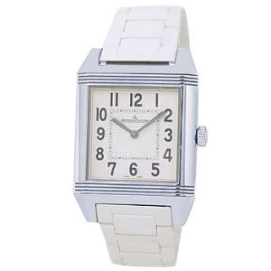 Preowned Jaeger LeCoultre Reverso Squadra Classic White Dial Watch Q7068720