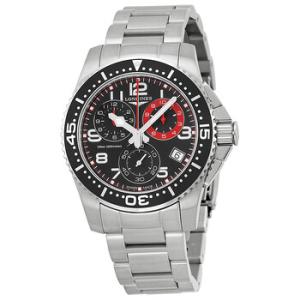 Preowned Longines HydroConquest Chronograph Black Dial Watch L36904536