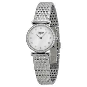 Preowned Longines La Grande Classique Diamond Mother of Pearl Dial Watch L4.241.0.80.6