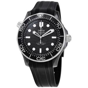 Preowned Omega Automatic Chronometer Black Dial Watch 210.92.44.20.01.001