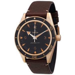 Preowned Omega Seamaster Automatic Chronometer Brown Dial Watch 234.92.41.21.10.001