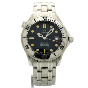 Preowned Omega Seamaster Quartz Chronometer Blue Dial Watch