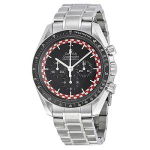 Preowned Omega Speedmaster Moonwatch Chronograph Tachymeter Black Dial Watch 311.30.42.30.01.004