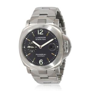 Preowned Panerai Luminor Automatic Grey Dial Watch PAM00091