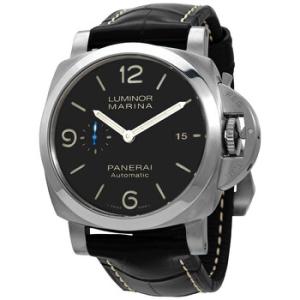 Preowned Panerai Luminor Marina 1950 Black Dial Watch PAM01312