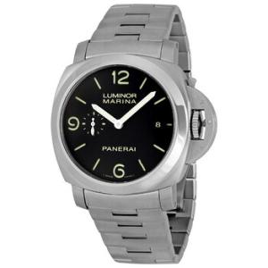 Preowned Panerai Luminora Marina 1950 3 Days Automatic Black Dial Watch PAM00328