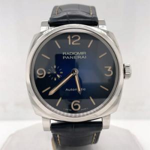 Preowned Panerai Radiomir Automatic Blue Dial Watch PAM00933