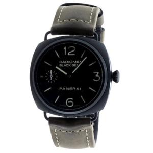 Preowned Panerai Radiomir Black Seal Black Dial Watch PAM00292