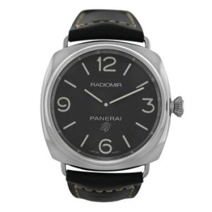 Preowned Panerai Radiomir Matte Black Dial Watch PAM00753