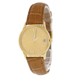 Preowned Patek Philippe Calatrava Automatic Champagne Dial Watch