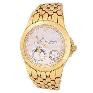 Preowned Patek Philippe Neptune Automatic Silver Dial Watch 50851J