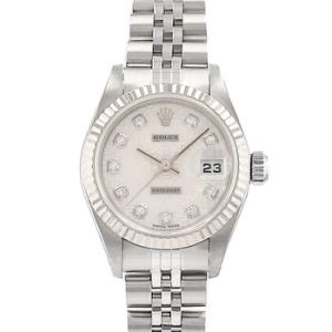 Preowned Rolex Datejust 26 Automatic Chronometer Diamond Watch 79174 SJDJ