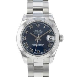 Preowned Rolex Datejust Automatic Chronometer Blue Dial Watch 178240 BLRO