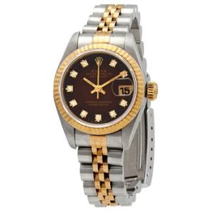 Preowned Rolex Datejust Automatic Diamond Watch 69173BLSJ