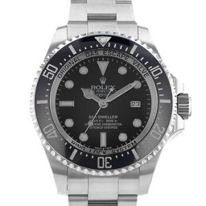 Preowned Rolex Deepsea Automatic Chronometer Black Dial Watch 116660 BKSO