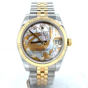 Preowned Rolex Lady Datejust Automatic Diamond Watch 178273 MDJ