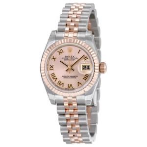 Preowned Rolex Lady Datejust Pink Dial Watch 179171PRJ