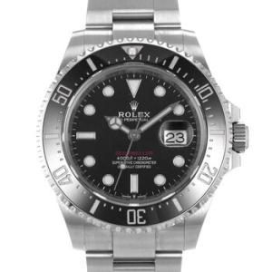 Preowned Rolex SeaDweller Automatic Chronometer Black Dial Watch 126600 BKSO