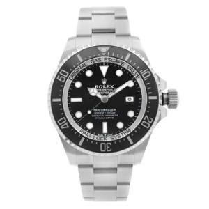 Preowned Rolex SeaDweller Automatic Chronometer Black Dial Watch 126660 BKSO