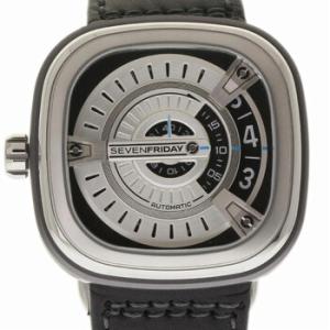 Preowned Sevenfriday M Series Lefty Automatic Silver Dial Watch M101