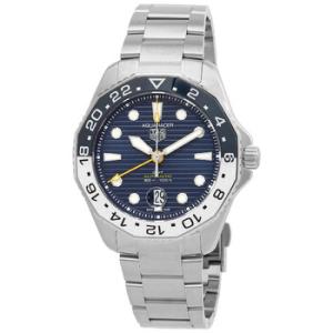 Preowned Tag Heuer Aquaracer GMT Automatic Blue Dial Watch WBP2010.BA0632