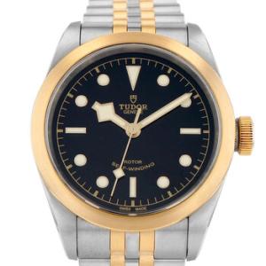 Preowned Tudor Black Bay Automatic Black Dial Watch