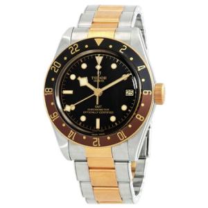 Preowned Tudor Black Bay GMT Automatic Chronometer Black Dial Watch M79833MN0001
