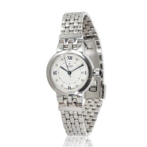 Preowned Tudor Claire De Rose Automatic Diamond Silver Dial Watch