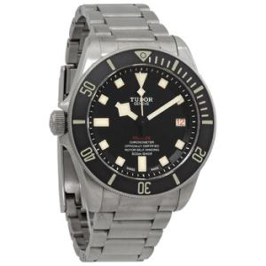 Preowned Tudor Pelagos LHD Automatic Chronometer Black Dial Watch 25610TNL