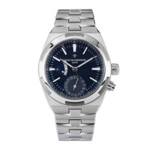Preowned Vacheron Constantin Overseas Automatic DayNight Blue Dial Watch 7900V110A