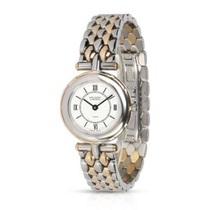 Preowned Van Cleef La Collection Quartz White Dial Watch 43607 HX4