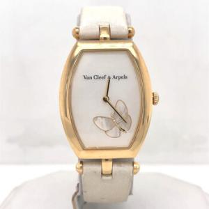Preowned Van Cleef  Arpels Lady Butterfly Quartz Watch HH13180