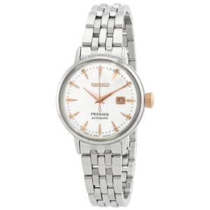 Presage Cocktail Automatic Diamond White Dial Watch SRE009J1