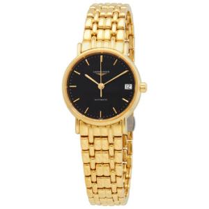 Presence Automatic Black Dial Watch L4.322.2.52.8